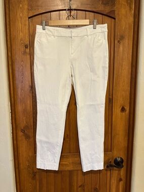 Old Navy White Pixie Ankle Pants